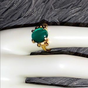 Color Vintage Cat’s Eye Stone Opal